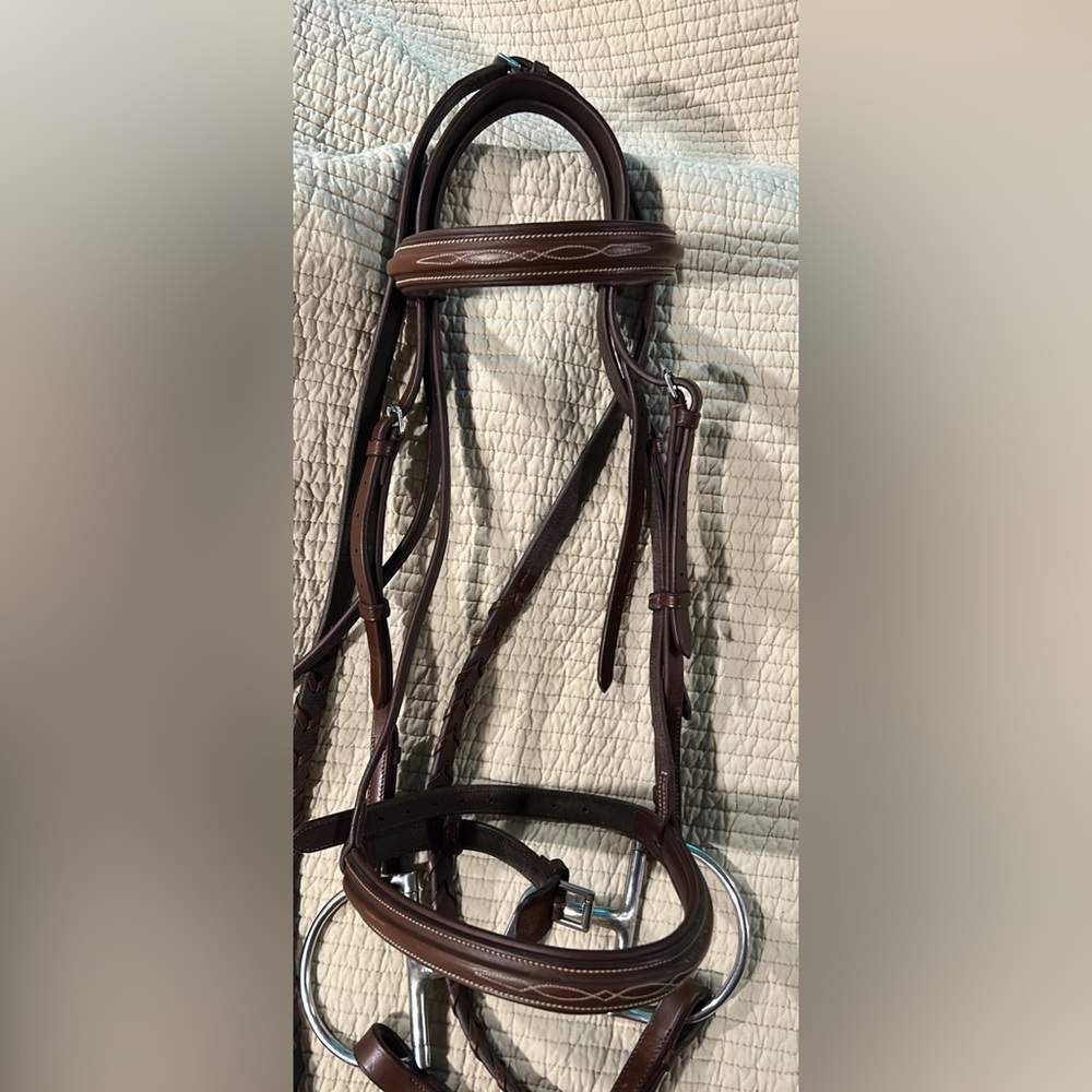 HDR PADDED FANCY STITCH BRIDLE